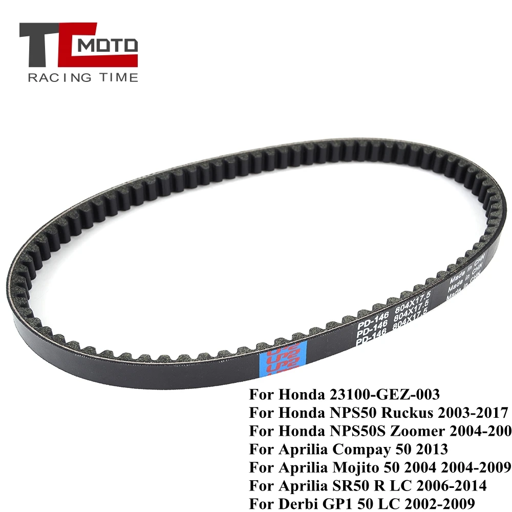 Drive Belt for Honda NPS50 Ruckus NPS50S Zoomer for Aprilia Compay 50 Mojito SR50 R LC Derbi GP1 50 LC Italjet Jet-Set 50