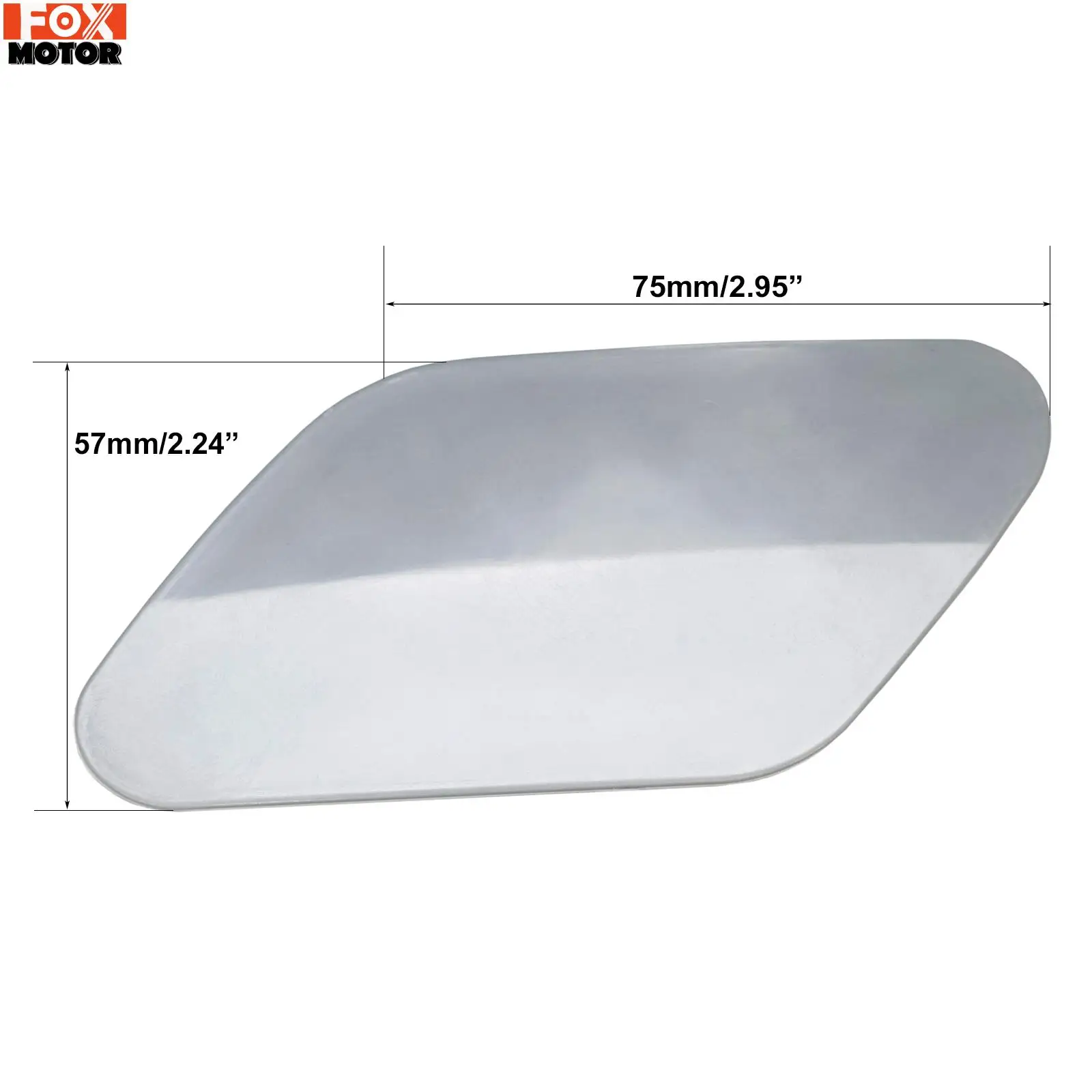 ل فوكسهول أوبل إنسيجنيا A 2008-2013 غطاء فوهة غسالة المصباح 20998581 غطاء المصد الأمامي RH LH غير مطلي 1452018 1452017 #4