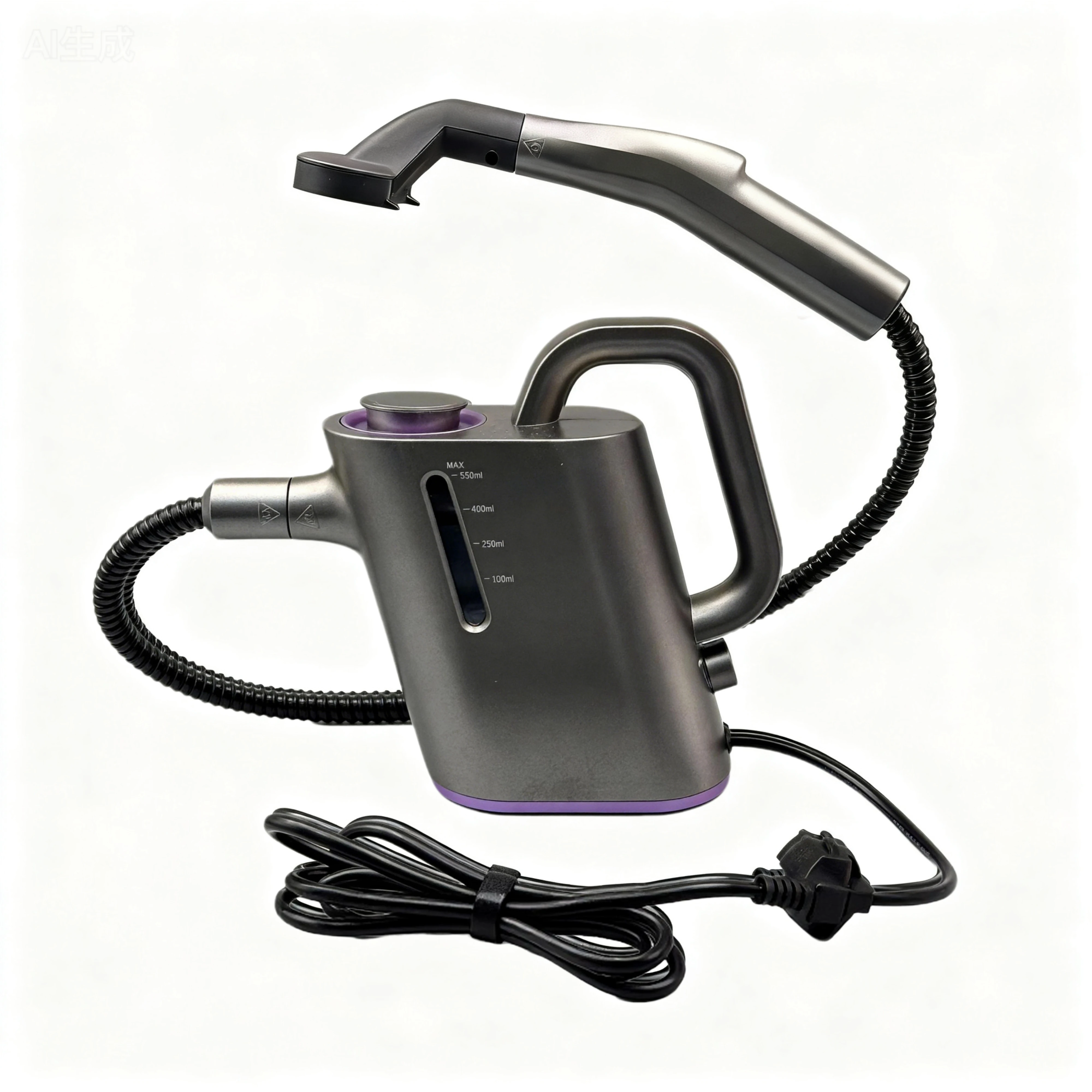 

Пароочиститель бытовой 220В, новый дизайн, со встроенным резервуаром для воды 550 мл, многофункциональный, для высоких температур и давлений