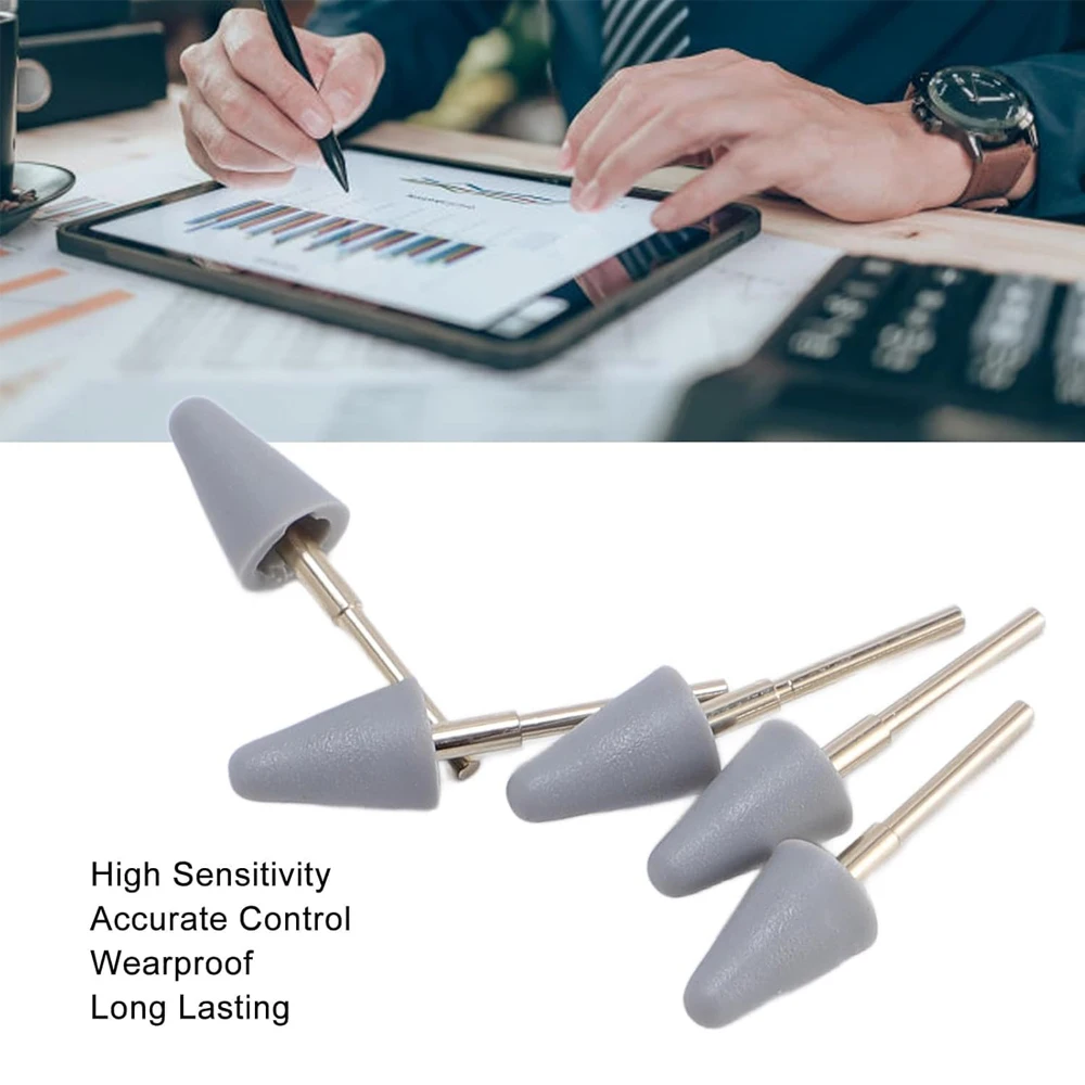

5PCS Pen Replacement Nibs, Grey Fine Point Hard Nibs for Andana Penoval USI 2.0, USI702, MPEN4.0, MPP702, KOBO Stylus 2 with4096
