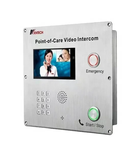 

Modern Residential Two-way Video Communicate Passenger Assistance Intercom KNZD-70 IP Version