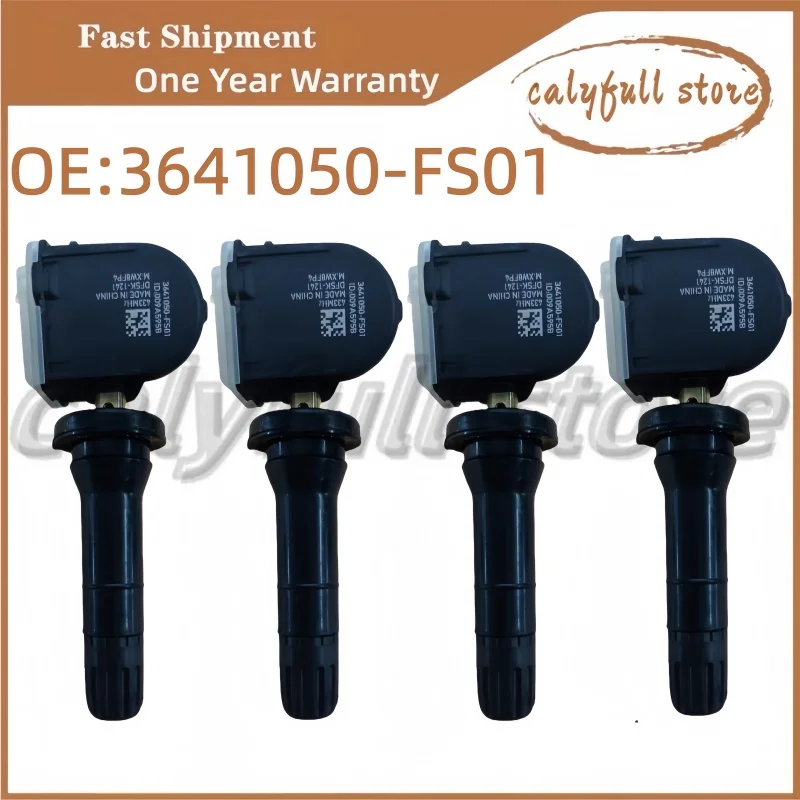 

4 шт. датчик давления в шинах для Evolute i-JET i-JOY i-Space AITO M5 M7 3641050-FS01