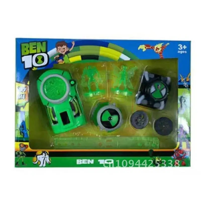 Original BEN10 Omnitrix Ben Tennyson reloj de proyección dispositivo de transformación sonido luz figura de acción juguete recoger adornos