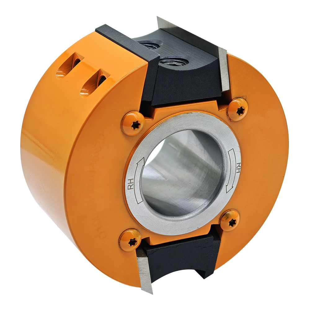 NEW Hot Selling European Style Profile Knife Cutter Head with Chip Limiter Woodworking Machinery Parts Product
