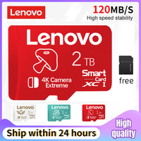 Lenovo 1TB 2TB Mini Memory Card 128GB Class10 Micro TF SD Card 256G U3 4K Ultra High Speed SD TF Flash Card 512GB For Camera PC