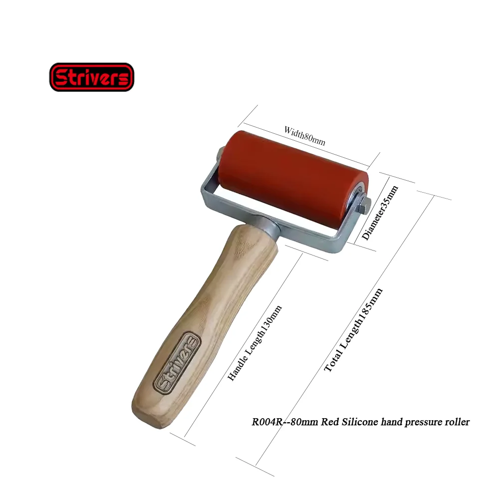 

Производитель 80 мм силиконовые роликовые ролики для швов, ручные ролики для кервельной ленты из ПВХ/TPO/EPDM и виниловой доски для покров на крышу автофургоне