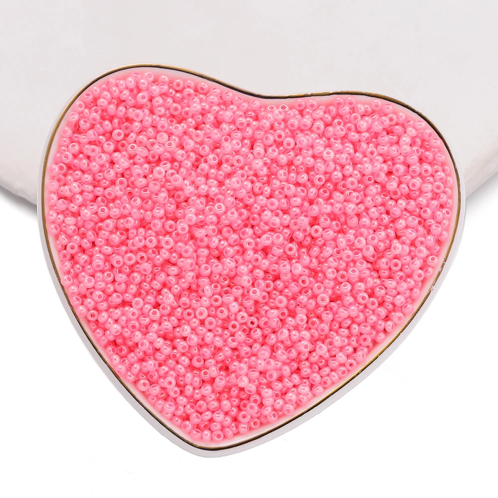 1000 stks 2mm Glas Rocailles Kleurrijke Spacer Losse Kralen voor DIY Ambachten Ketting Armband Oorbel Sieraden Maken Accessoires