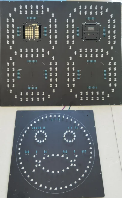 Radar Speed Sign 15'' 17'' Two Digit LED Display with Smiley Face 24GHz 180m School Zone Traffic Safety