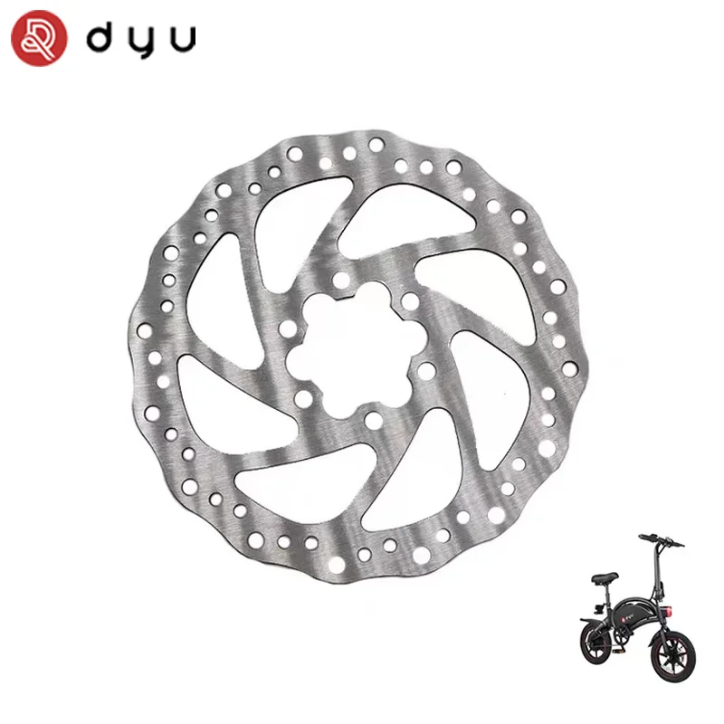 Original DYU Brake Disc 140mm 160mm for D1 D2 D2+ D3 D3+ Electric Bicycle