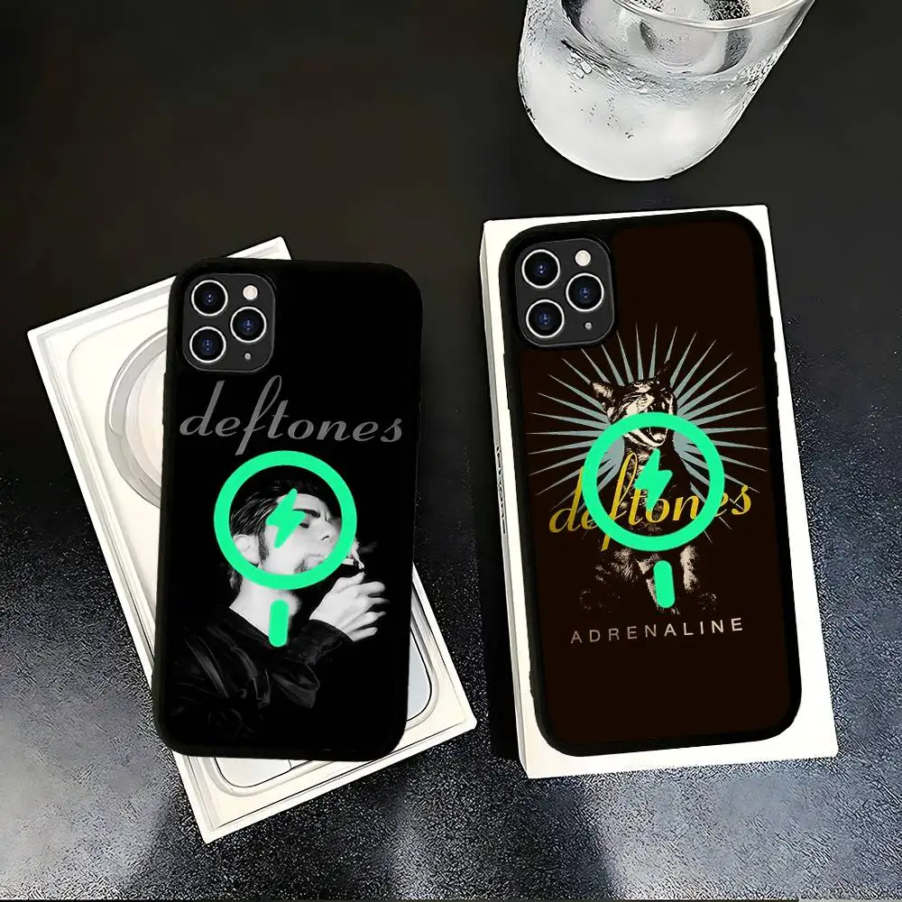 

Hop Singer Band D-deftoneS Phone Case Magnetic Case For IPhone 16 14 13 12 11 15 Pro Max For Magsafe Wireless Charge Cover