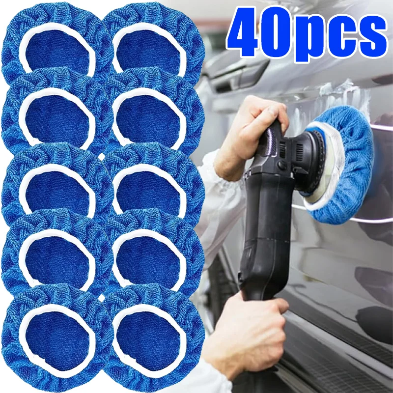 5-10 بوصة سيارة ستوكات الملمع الوسادة غسل عازلة الصبح كم بونيه تلميع هود للمنزل اكسسوارات السيارات التنظيف #1