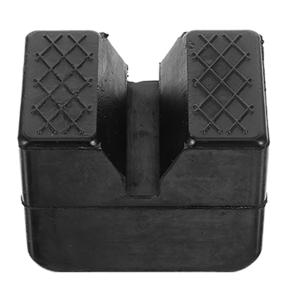 

Universal Heavy Duty Slotted Rubber Jack Stand Pads for Car Rv Trailer Lift Anti-Slip Stabilizer Protector Floor Jack Adapter