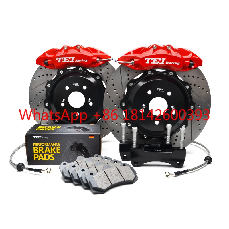 6-Piston Front 4-Piston Rear Custom Big Brake Caliper Kit High Performance Automotive Brake Modification Parts
