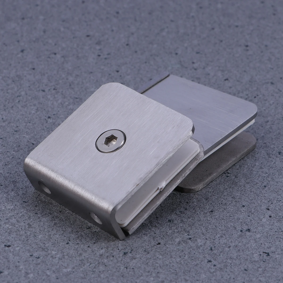 

4pcs Stainless Steel Glass Clamp Bracket Holder for Window Adjustable 8 12mm Flat Door Bathroom Office Isolating Glass Clamps