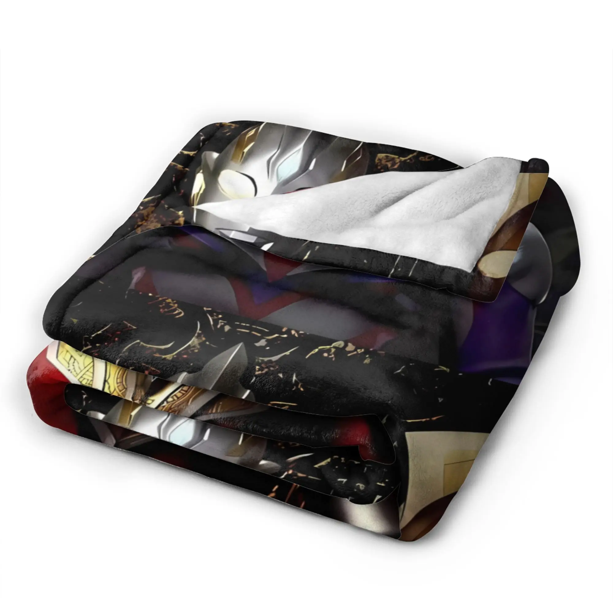 ULTRAMAN Flannel Blanket Spring  Soft Throw Blanket for Kids Adult Couch Bed Fashion Bedspread Sofa Bed Cover