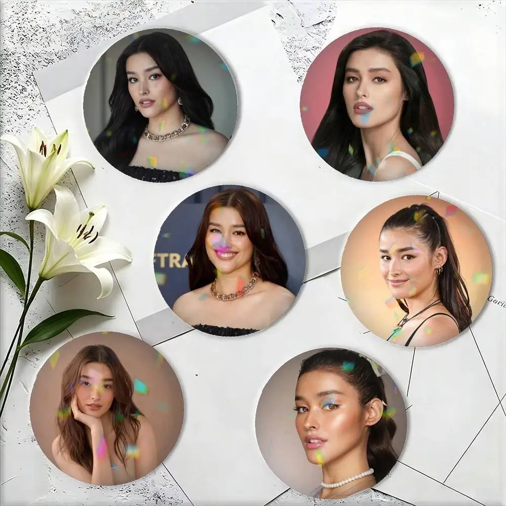 Liza Soberano Forevermore-E 25 32 44 58 75mm Insignias Personalizadas Redondas, Broches, Accesorios, Regalo