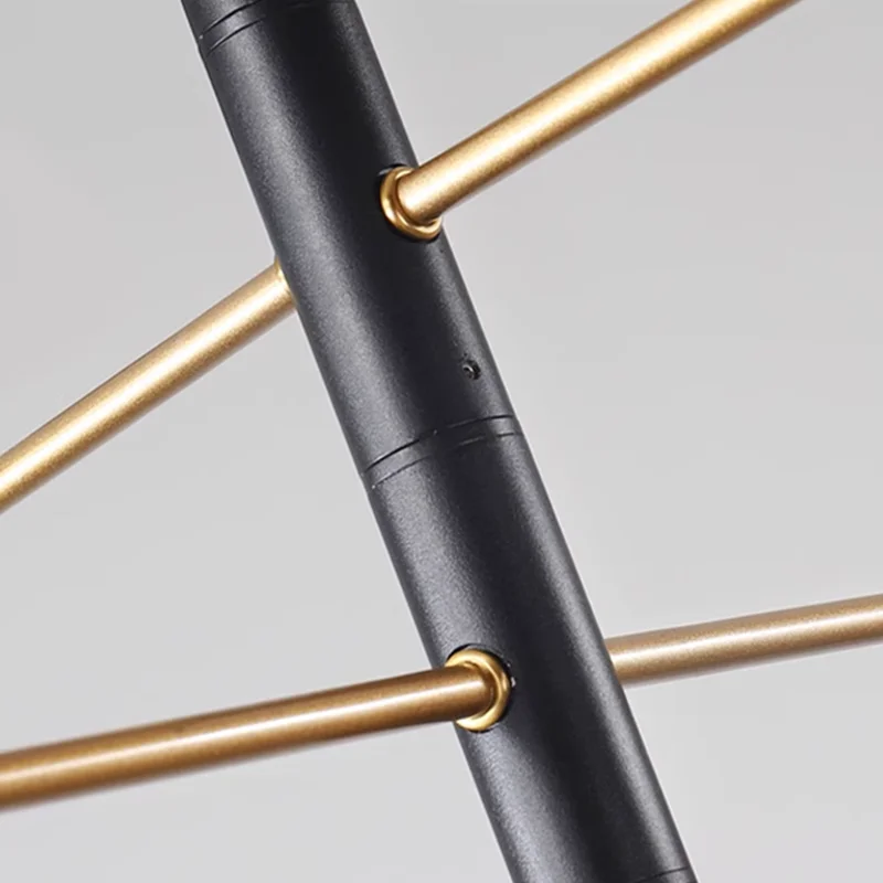 Wrought iron chandeliers Creative Cone Shape Light Home Designer spider chandelier Minimalist Decor hanging dining room lights