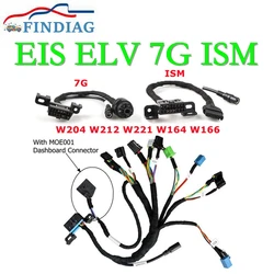 Multiple select Testing Cable for Mercedes for Benz EIS ELV 7G+ISM+MB ESL Worked with VVDI MB BGA Tool +7G+ISM +Gateway Emulator