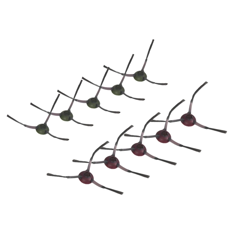 10 قطع لفرشاة جانبية للمكنسة الكهربائية الروبوتية Ecovacs Deebot OZMO 950