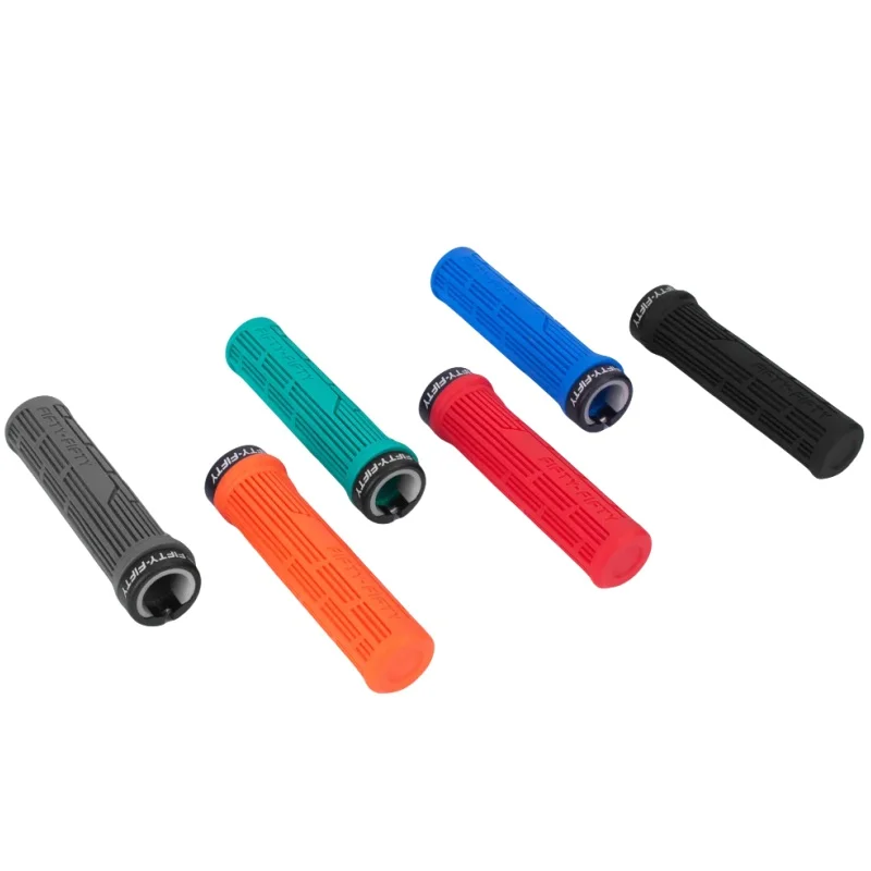 FIFTY-FIFTY MTB Rubber Bicycle Handlebar Grips Waterproof Mountain Bike Grips Dustproof Bike Handles Grip