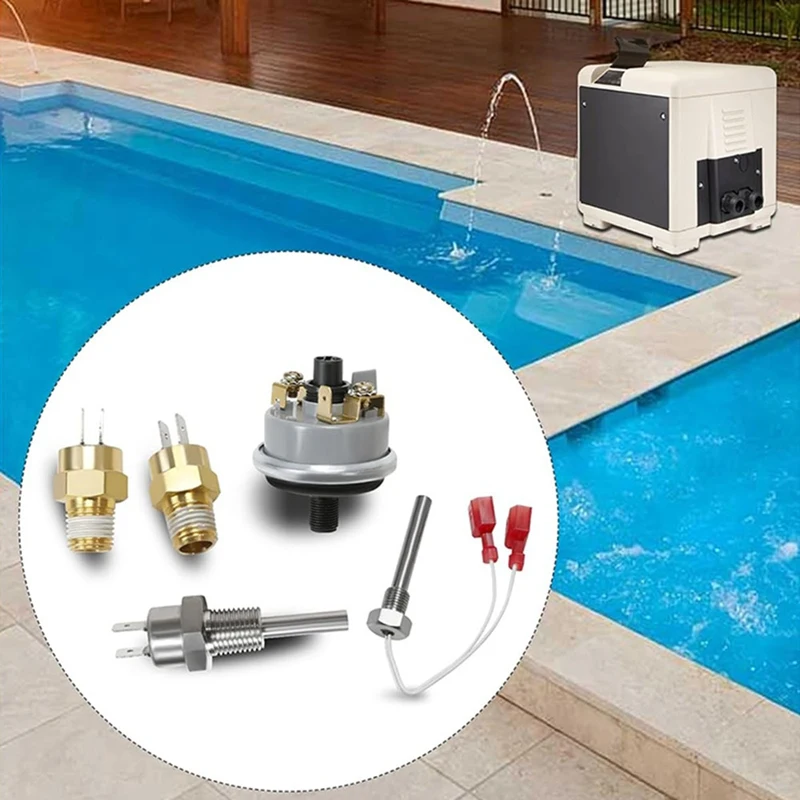 Pool Heater Repair Kit Replacements For Pentair Max E Therm & Master Temp Includes 42002-0024S Stack Flue Sensor