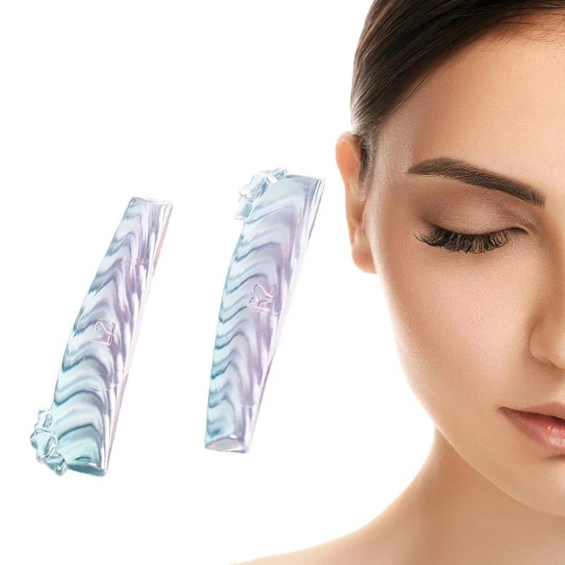

5 Pairs Silicone Eyelash Perm Pads Sticky Lashes Rods Shield Lifting 3D Eyelash Curler Accessories Makeup Tools For Women