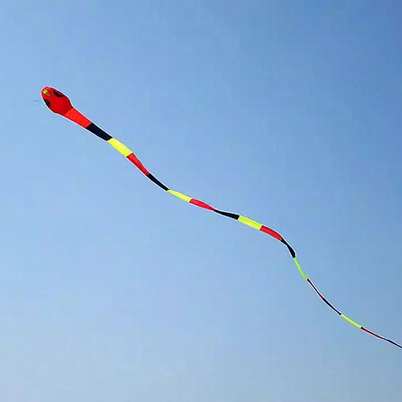 free shipping 40m snake kites flying for adults kites reel professional wind kites outdoor games lifter kites snake kite peonzas