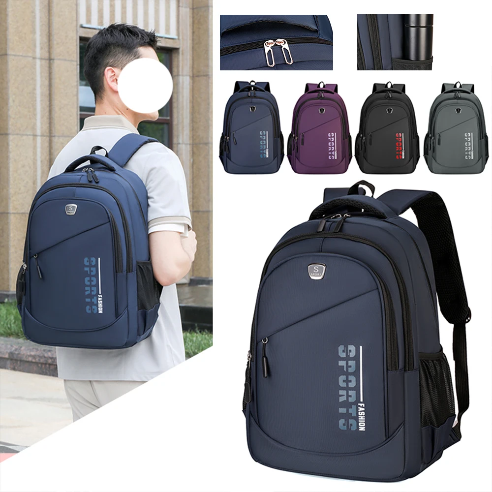 

Backpack for Men, Large Capacity Business Travel Bag, Computer Backpack, Hiking Bag, High School Student Backpack