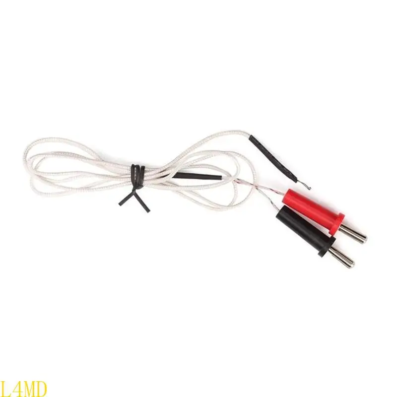 Handheld K Type Surfaces Thermocouple Temperature 100cm Wire Banana-type Plugs Probes Measurement Ranges -50°C -350°C - view 3
