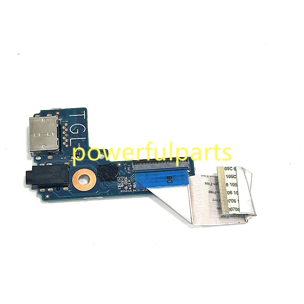 6050A3194301 6050A3156601 For HP X360 14-DW AUDIO BOARD USB DAUGHTER BOARD With Cable Working OK