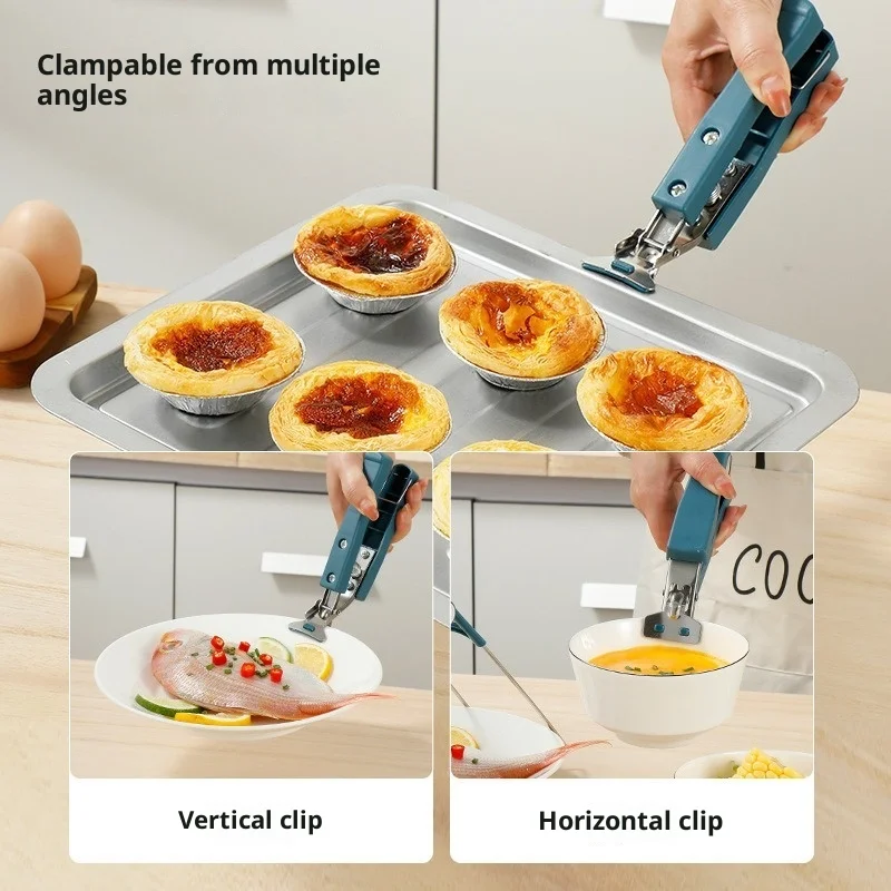 

Bowl Clamp Anti Scald Kitchen Tool Clamp Steaming Vegetable Anti Slip And Anti Scald Hand Clamp Plate