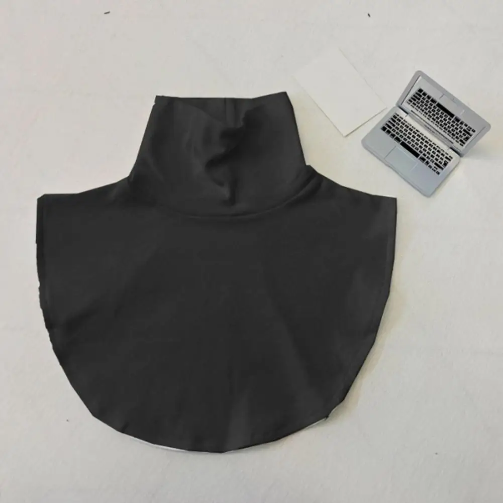 

Women Corsage Neck Cover Handmade Neck Accessory Stylish Turtleneck Neck Cover for Women Men Soft High Pullover Fake for Fashion