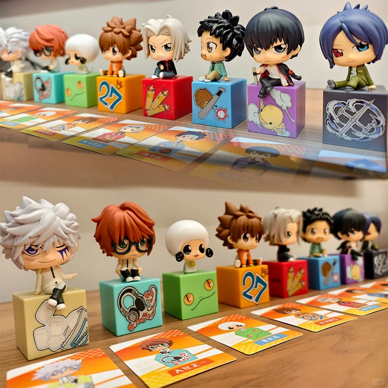 

Original Mlwm Katekyo Hitman Reborn! Series Mini Blind Box Mini Figures Anime Peripheral Cute Collect Toy Girls Birthday Gifts