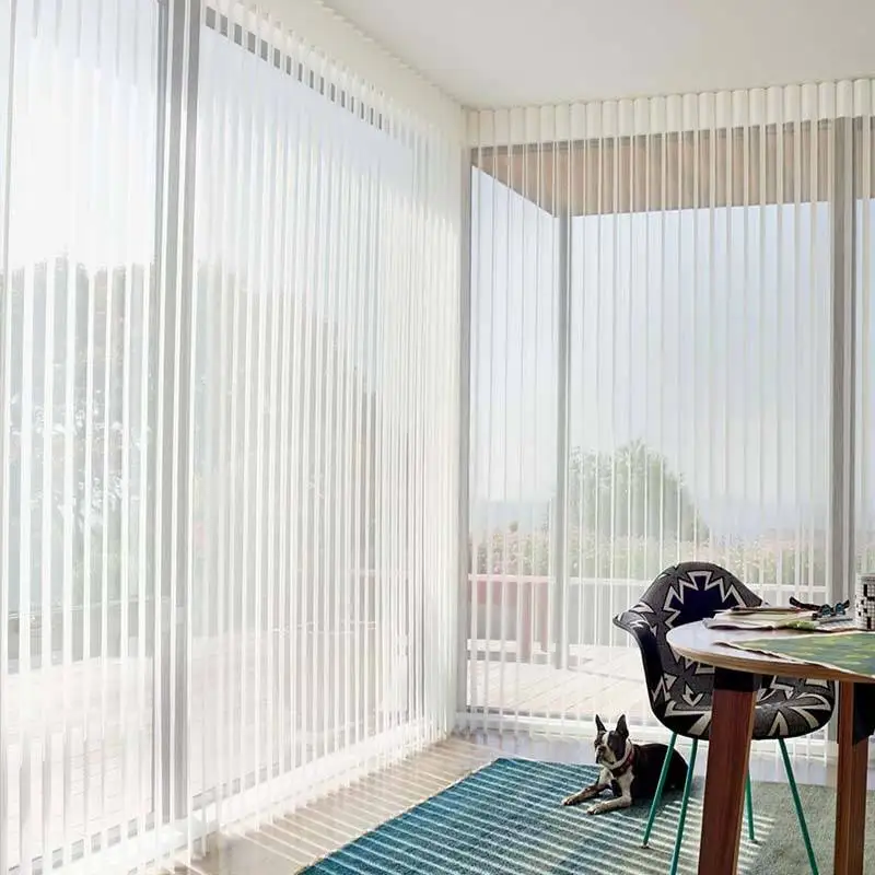 Smart Home Blinds Fashion vertical plain blinds Zebra blinds Office blinds blinds electric remote control