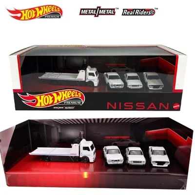 Original Hot Wheels Premium Auto Nissan Skyline Fahrzeuge Druckguss Nissan Flotte Straße Sammler