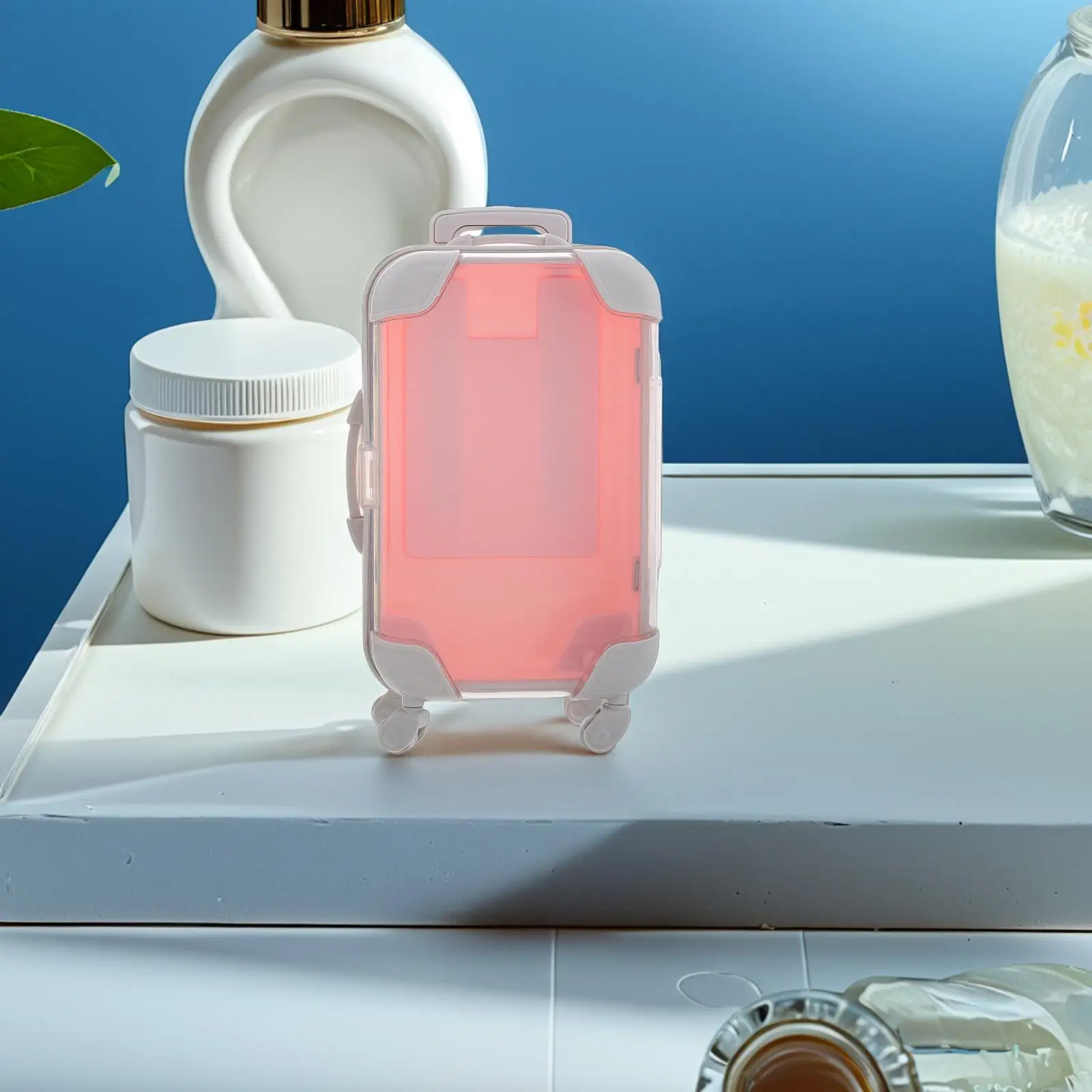 Caixa de armazenamento vazia para cílios, recipiente de plástico para embalagem, 2 peças, mala de cílios postiços, acessórios de viagem, mini organizador