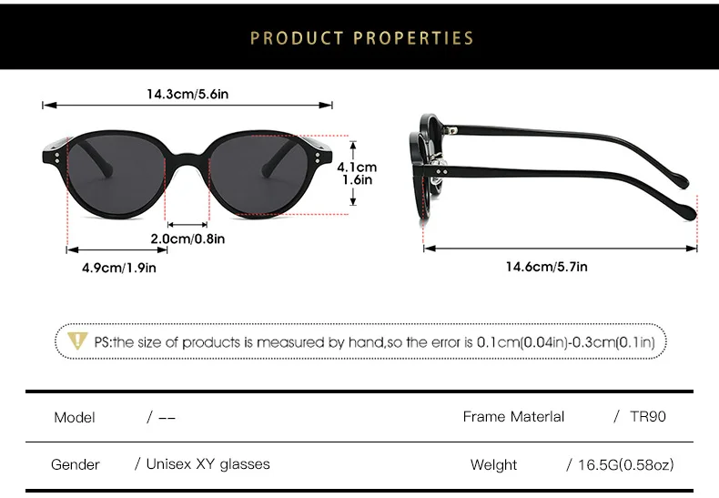Mode Schlanke Polarisierte Sonnenbrille Frauen Oval TAC Fahren Reise Sonnenbrille Marke Designer Ultra Licht Casual Shades Damen – Detail 7