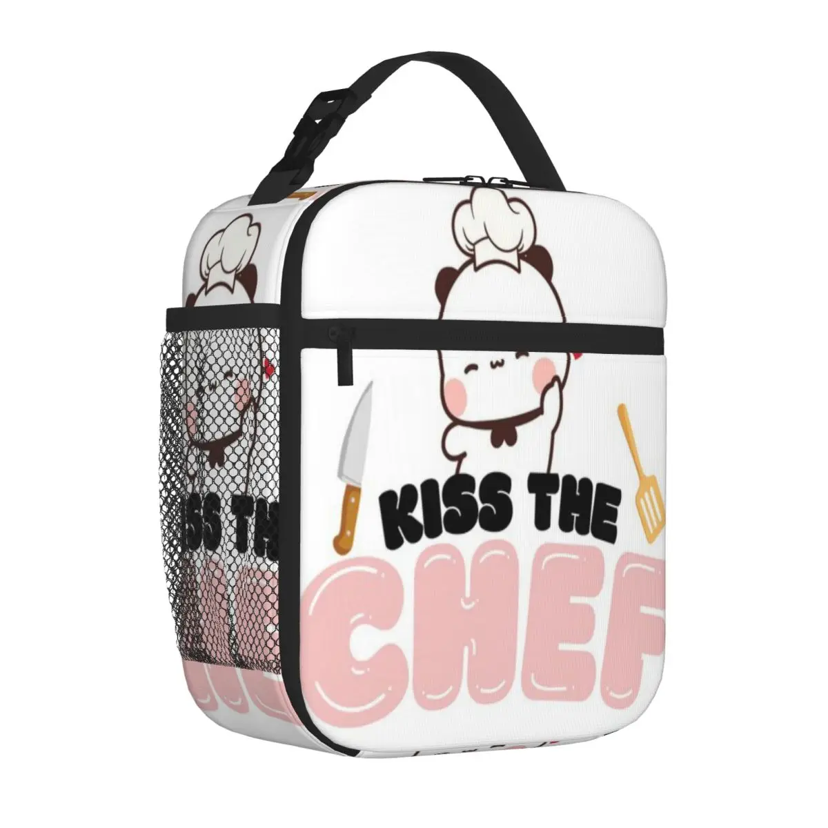 Bestselling Kiss The Chef - Bubu Version Kawaii Bento Bag Car Travel Office Lunch Bag