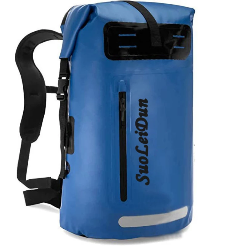 Mochila de pesca impermeable PVC para kayak navegación y playa - imagen 2