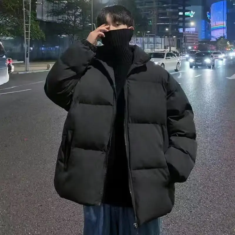 

Мужские парки в стиле Харадзюку 2024, утепленное модное пальто, Повседневная зимняя куртка оверсайз, Мужская Уличная одежда, пальто в стиле хип-хоп, женские парки 5XL