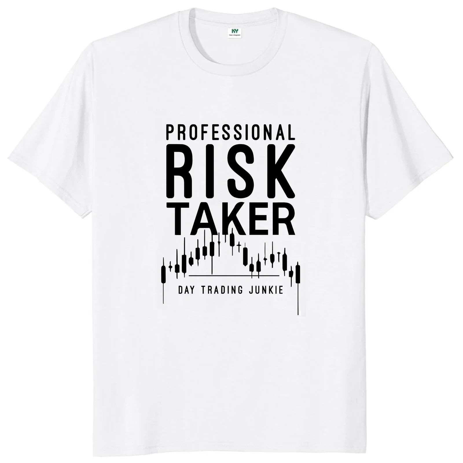 Professional Risk Takers T Shirt Trading Traders Geek Gift Short Sleeve Casual 100% Cotton Soft Unisex O-neck Tee Tops EU Size