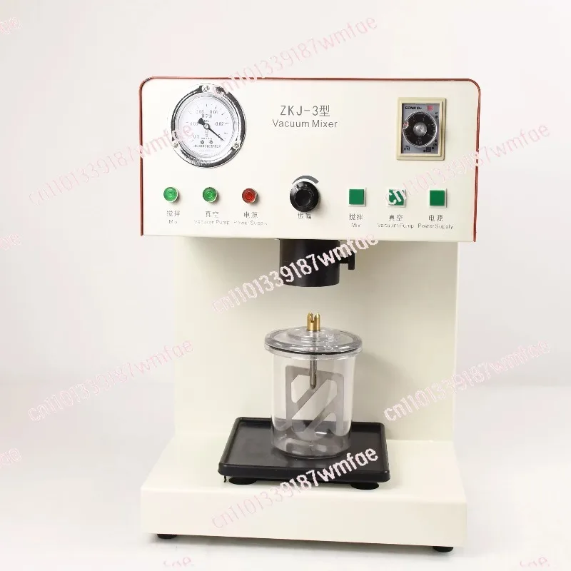 

Dental lab equipment Negative pressure Vacuum Mixer Vibrating Investment Materials