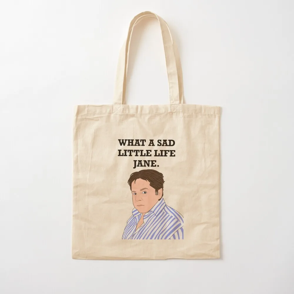 What A Sad Little Life Jane Tote Bag shopping trolley bag large tote bag tote screen
