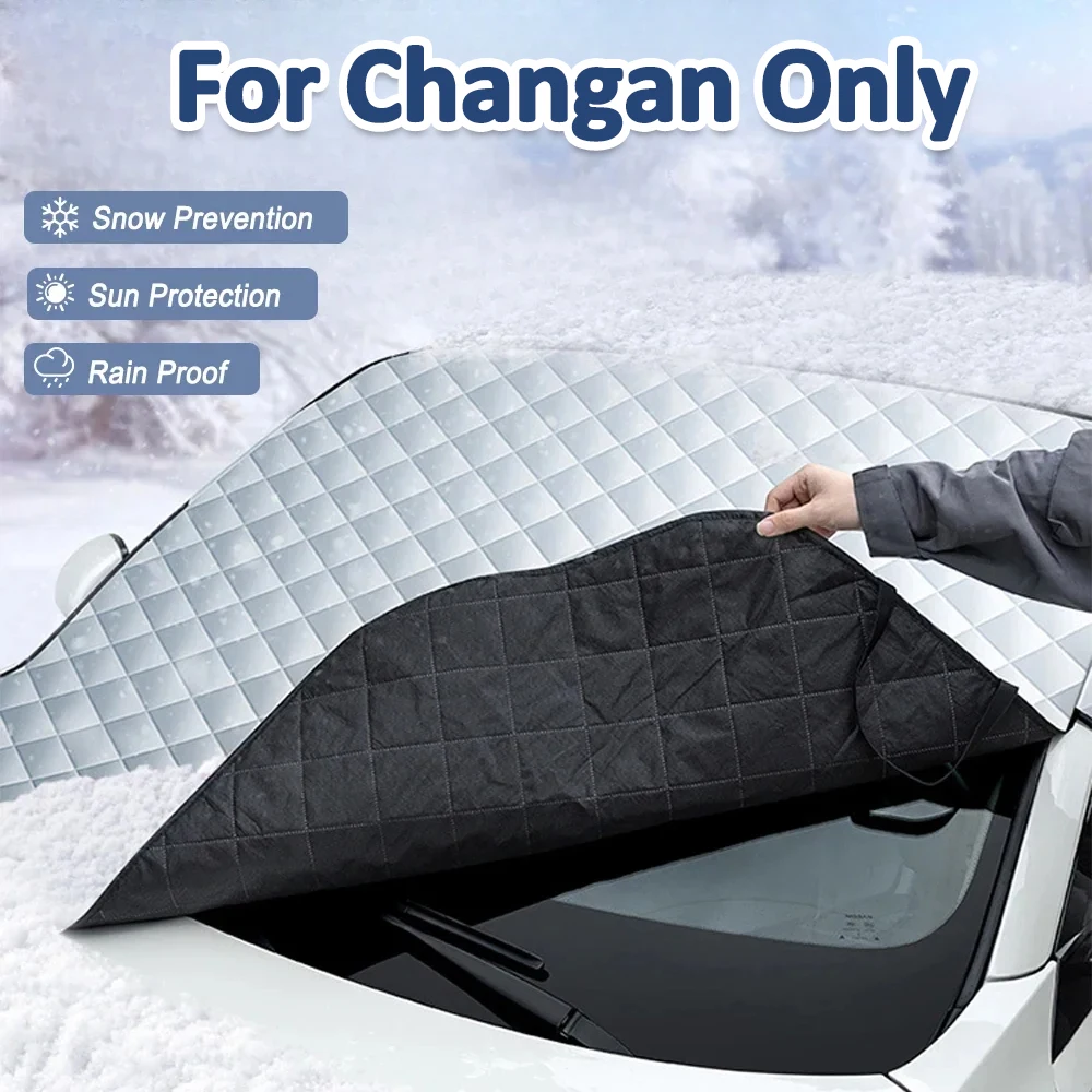 

For Changan UNIT UNIK CS35PLUS CS55 PLUS CS75 Oshan X7 X5 Car Front Windshield Sunshade Prevention Snow Shield Waterproof Cover