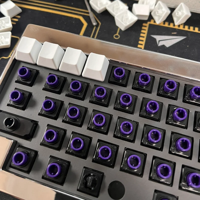 لوحة مفاتيح من القطن HHKB-Mute ، ورقة مخمدات الصوت ، وسادات ناعمة ، طوقا لوحة لإكسسوارات لوحة المفاتيح الميكانيكية ، Pro2 الهجين الكلاسيكي