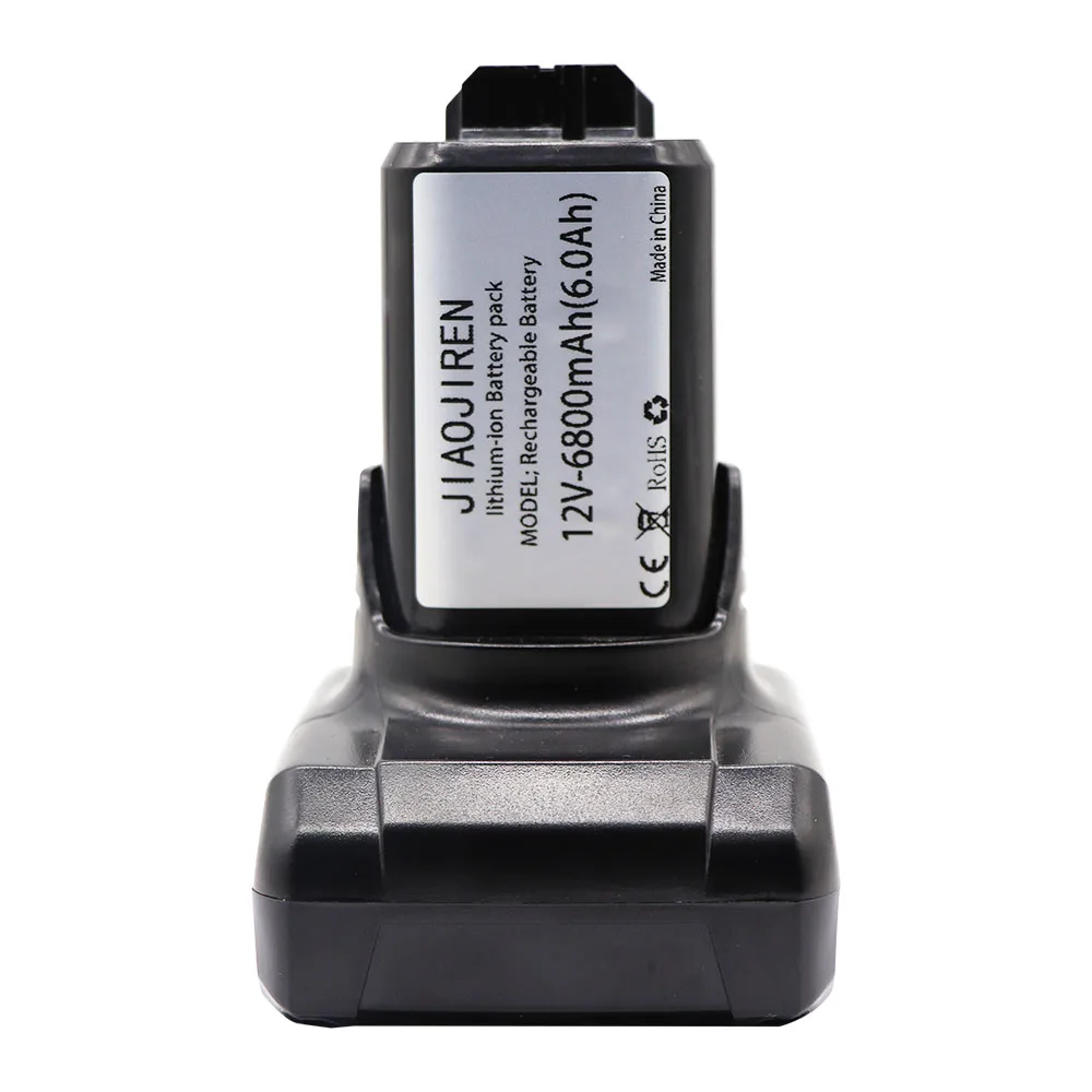 12 В 6800 мАч литиевая батарея для Bosch BAT420 BAT411 BAT412 BAT413 BAT412A 10,8 В сменная батарея для аккумуляторных электроинструментов