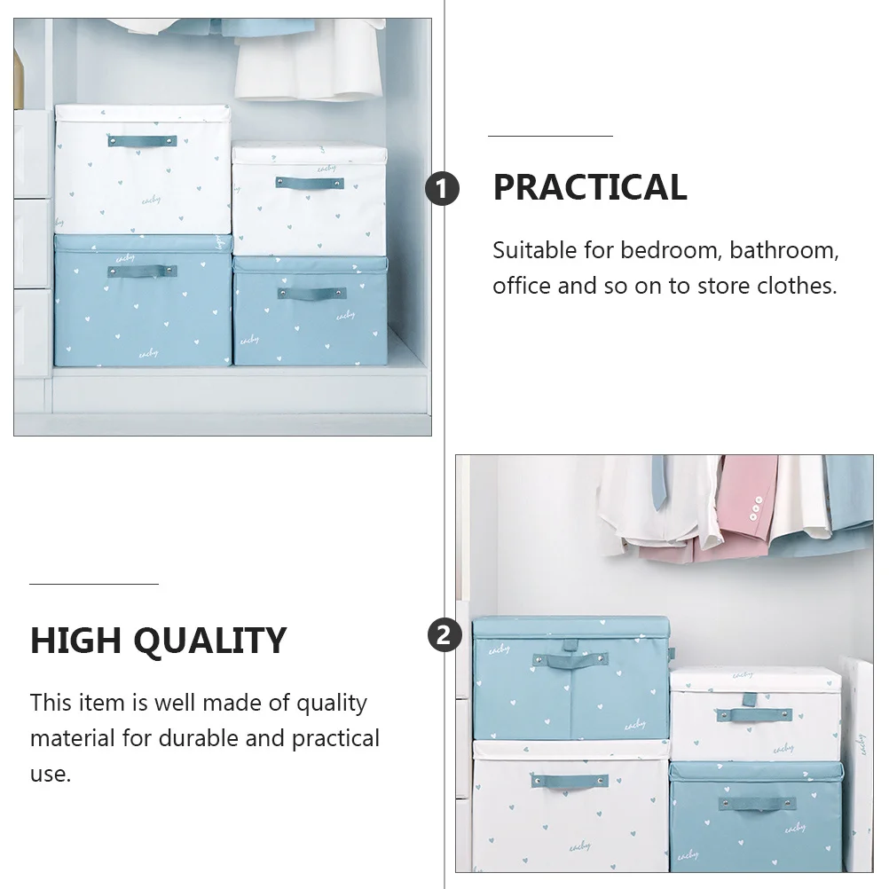 

Wardrobe Clothes Container Non-Woven Fabric Foldable Storage Box Bedroom Cloth Organizer Household Clothes Storage Bin