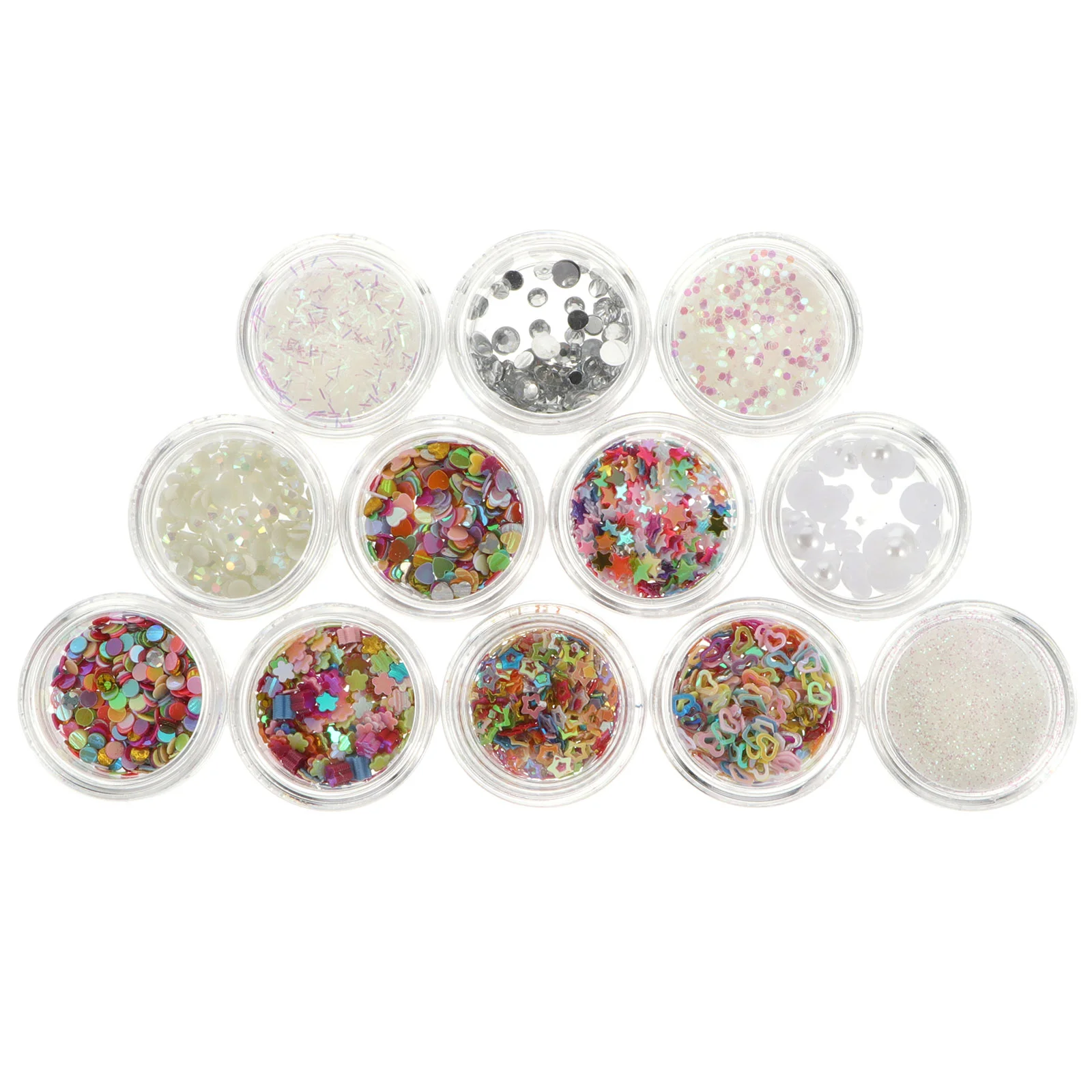 

Eye Face Eyes Mixed Paillette Nail Glitter Sticker Supplies Flash Chunky Glitters