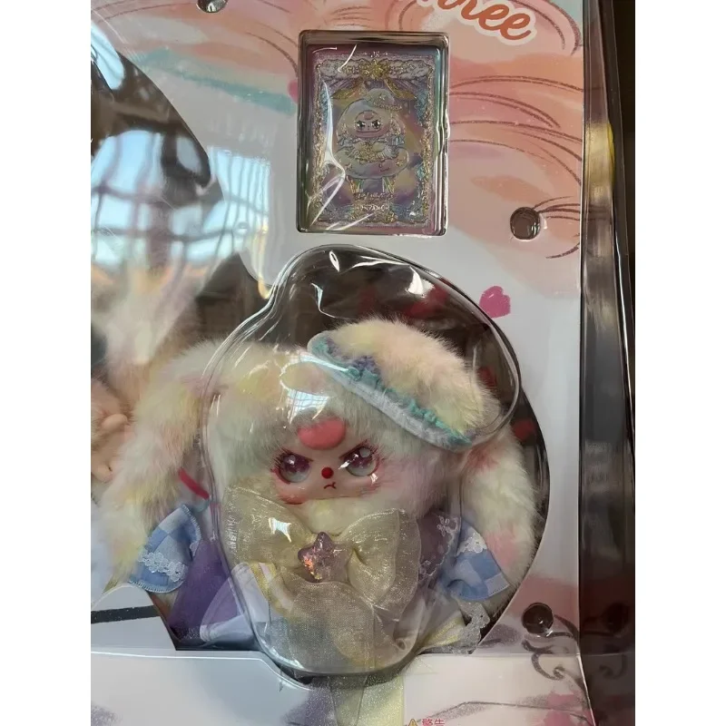 Novo bebê três arco-íris chinês 400% caixa cega caixa mistério bonecas kawaii ação anime figura decoração para casa presente de aniversário