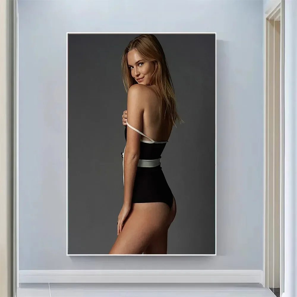 ملصق حائط من القماش الحريري هدية إيما ديليوري آرت للمكتب المنزلي